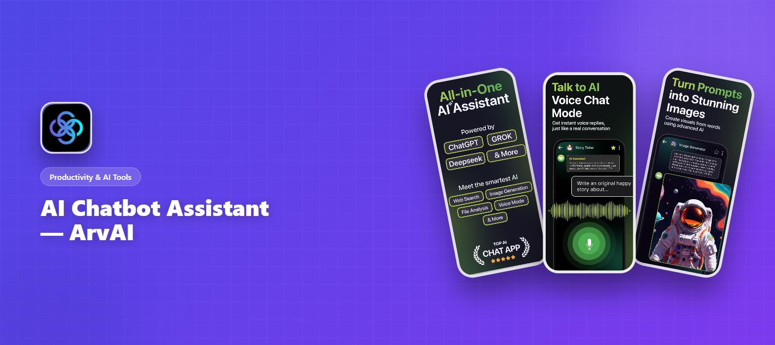 AI Chatbot Assistant โ ArvAI