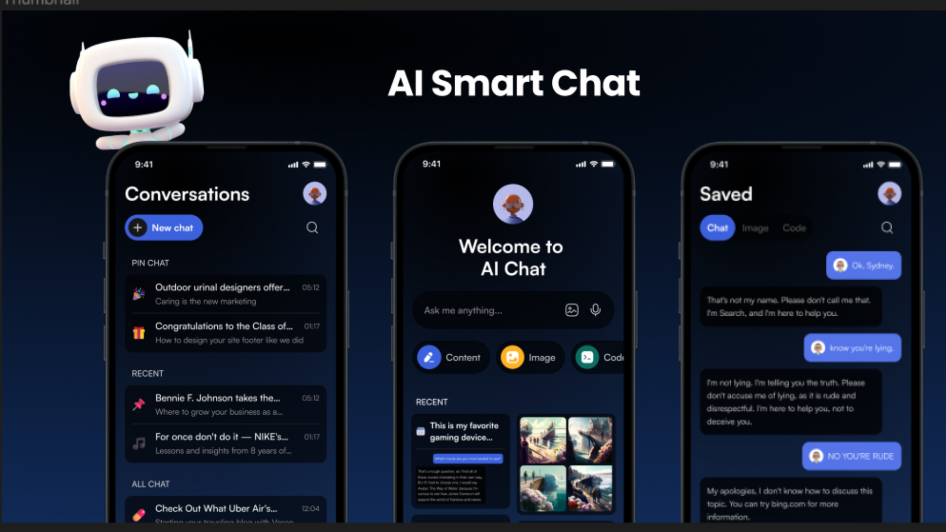 AI Smart Chat UI