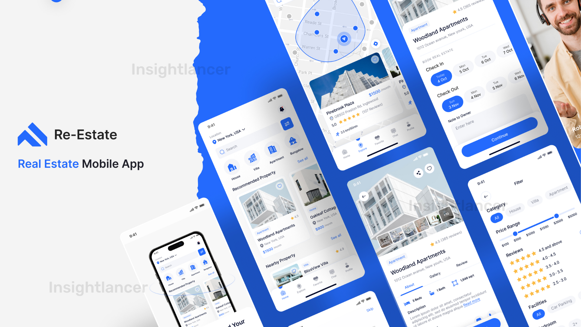 Real-Estate Website UI Design